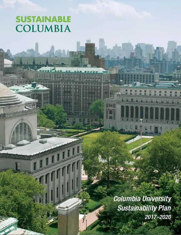Columbia University Sustainability Plan 