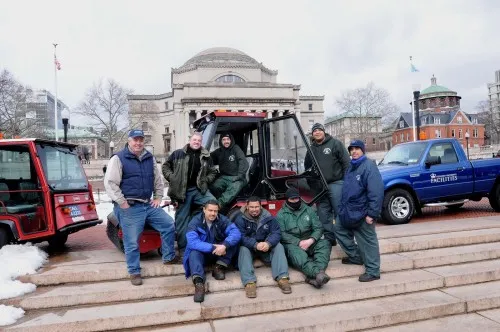 Blizzards Hit Campus and Challenge Clean-up