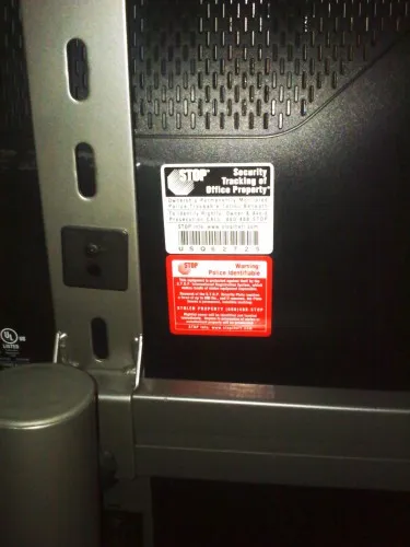 Stop-Theft Plates 