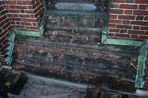 As tiles are removed, modern waterproofing is installed using methods that will enable new tiles to be placed according to traditional construction methods