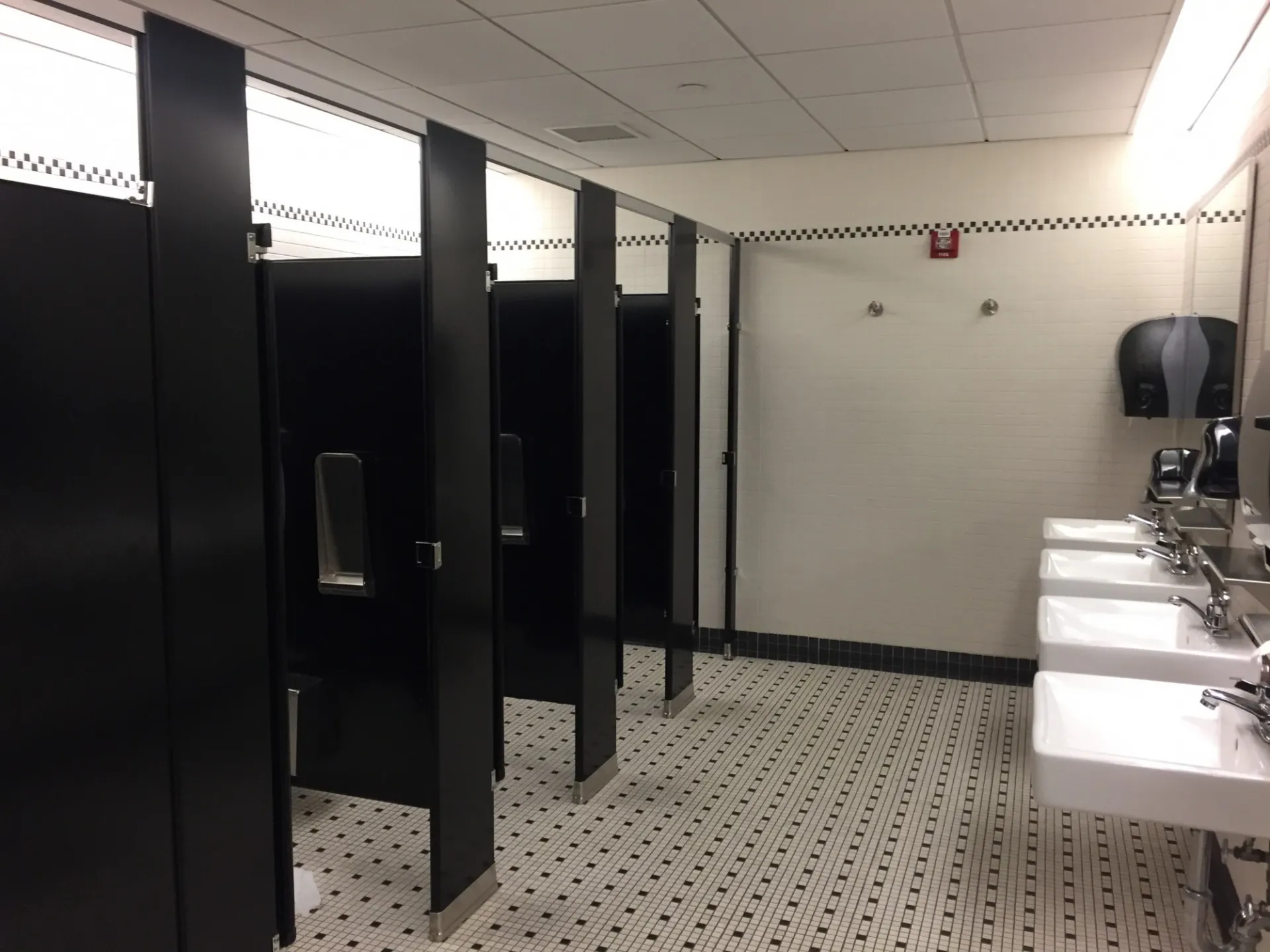 Restrooms in Butler Library
