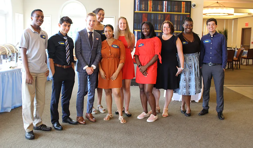 Summer 2018 high school interns earned professional experience