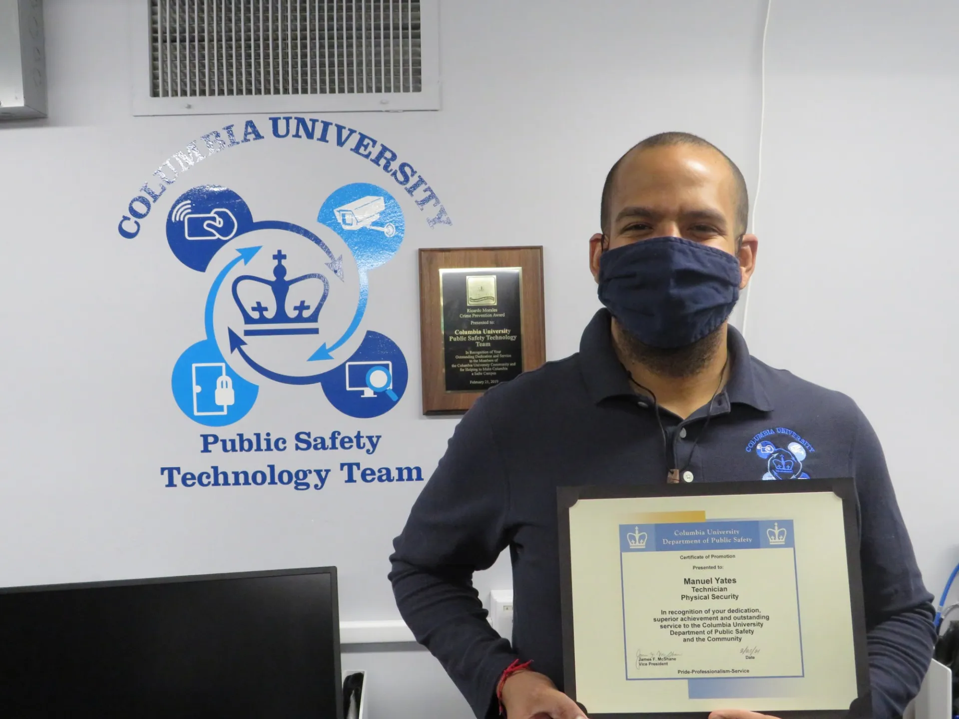 Manuel Yates, Physical Security Specialist, Morningside