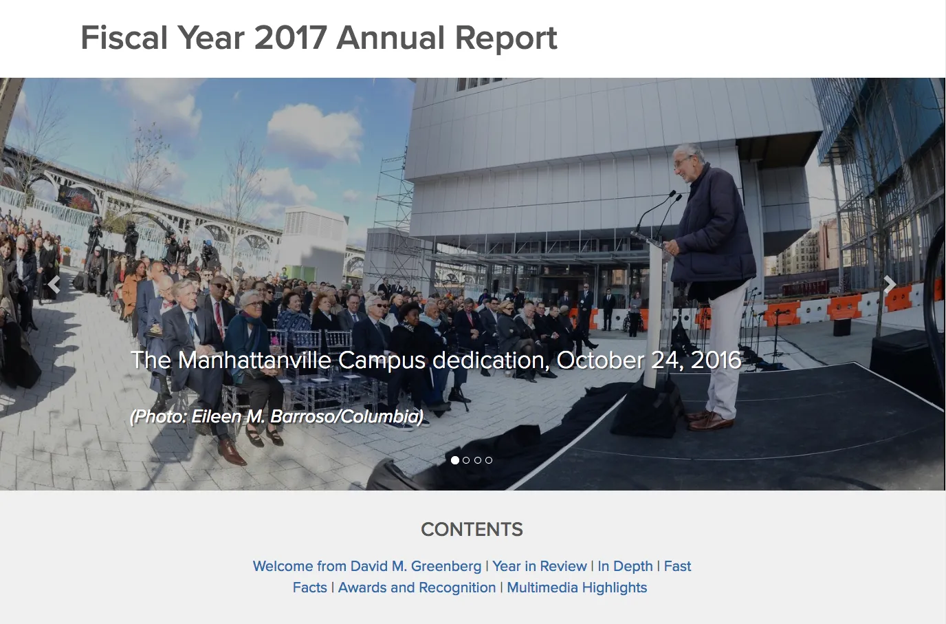 Facilities and Operations FY 2017 Annual Report 