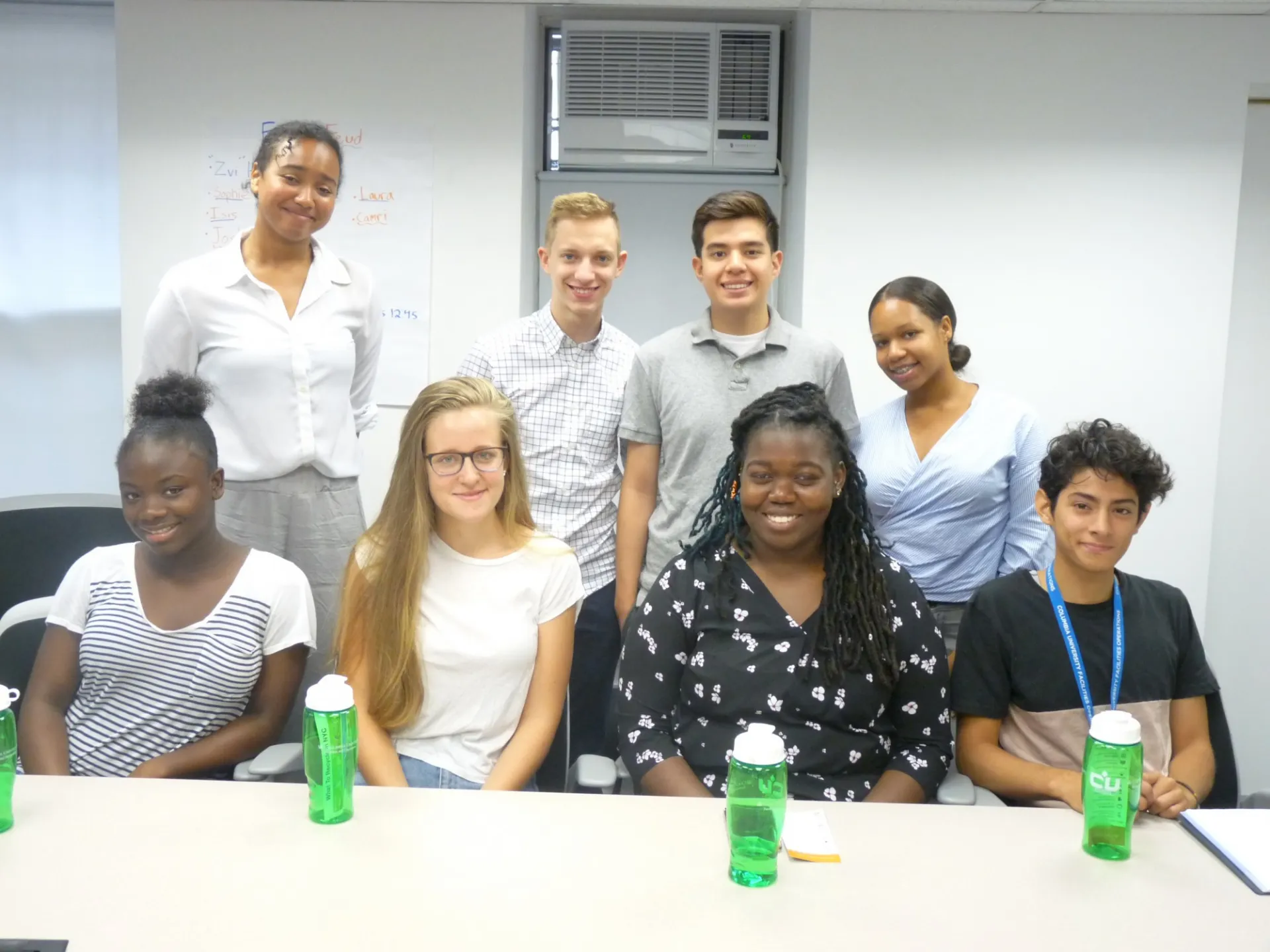 interns group photo