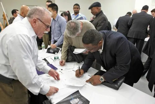 Construction firms fill out prequalification forms so they can access opportunities to bid on upcoming and future construction projects
