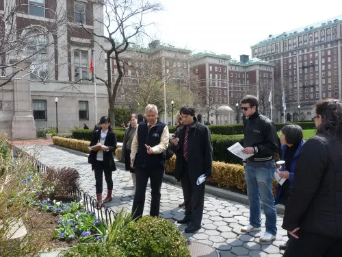 Community Members Enjoy April 6th Garden Tour