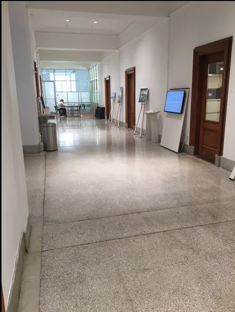 Avery Hall: There were two projects that took place at Avery Hall in the summer of 2017.   The second-floor lobby area and passageway were converted into gallery space. The project included wall finishes, ceiling upgrades, new light fixtures and new flooring.   On the sixth floor, Facilities and Operations replaced the existing floor with a new wood floor serving the two studios which constitute the majority of the 600 level.