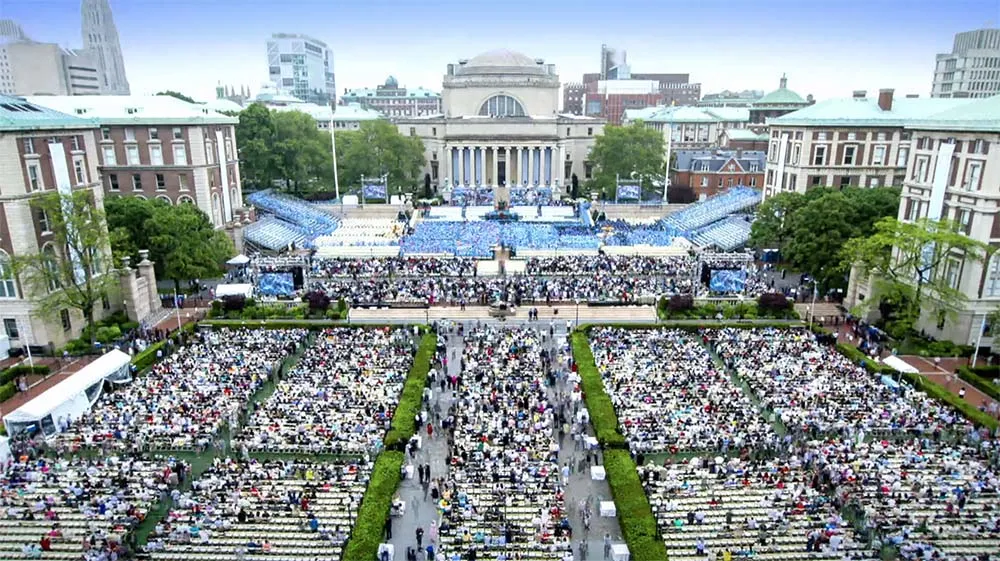 commencement video screen capture