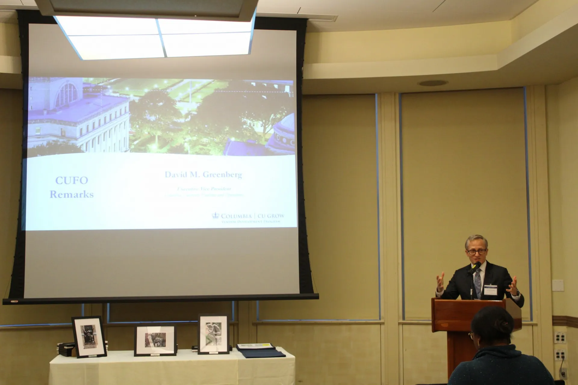 David Greenberg address CU Grow 2022 grads