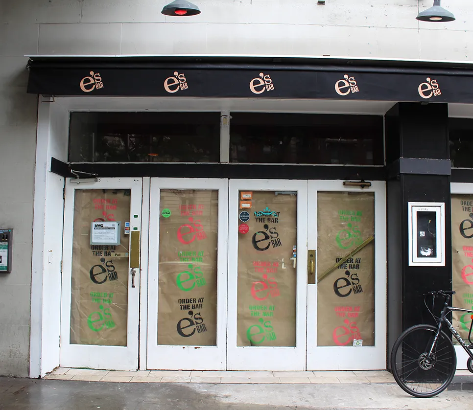 e's BAR will open its second location in Morningside Heights in September.