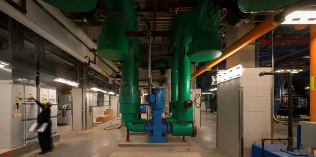 The Central Energy Plant at Manhattanville. (Photo (c) Nic Lehoux)