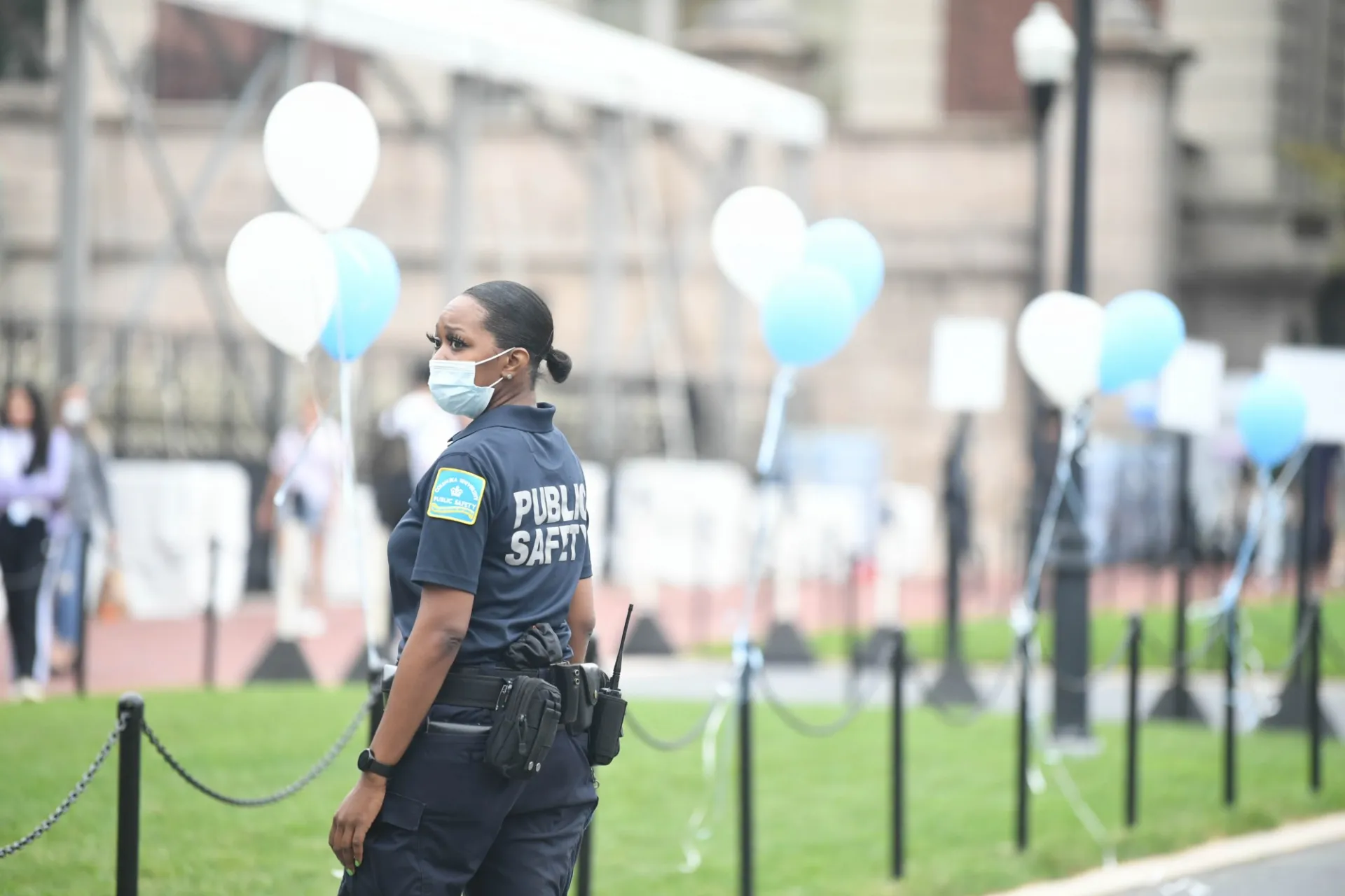 Public Safety ready to assist on College Walk