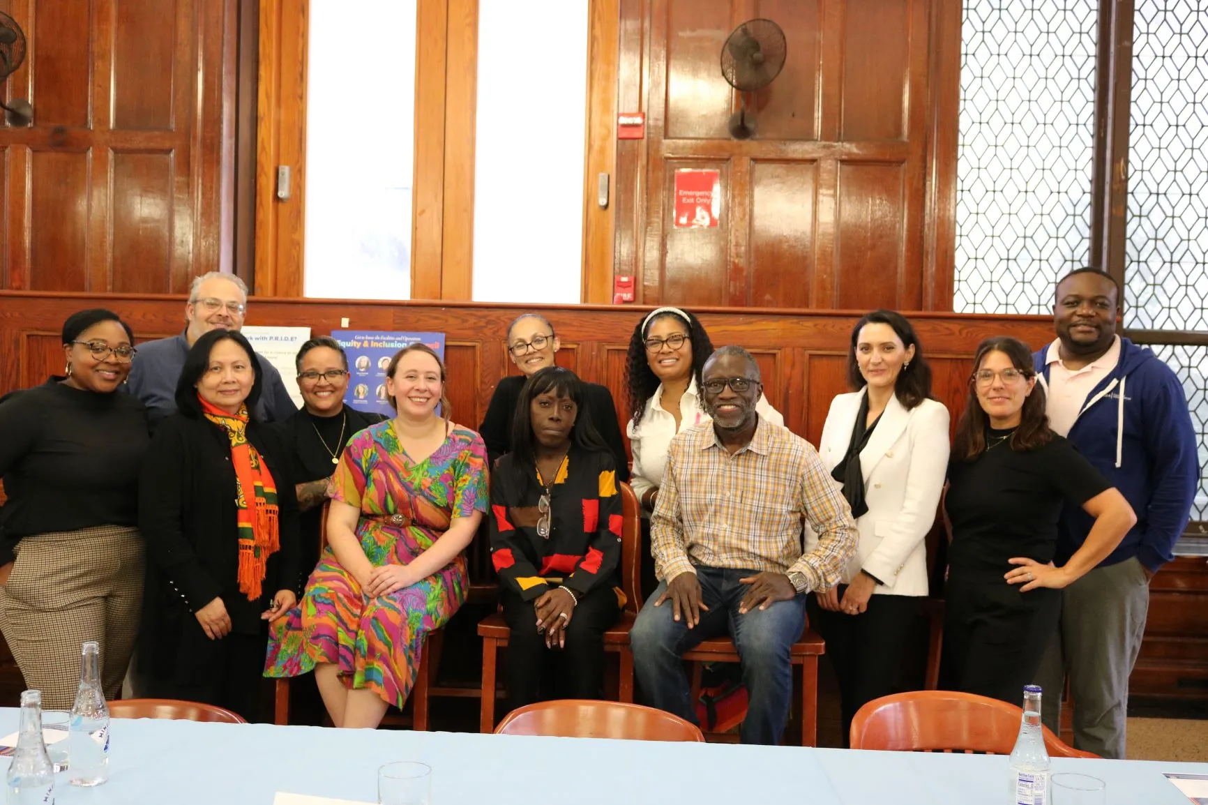 Members of the Equity & Inclusion Council at the event.