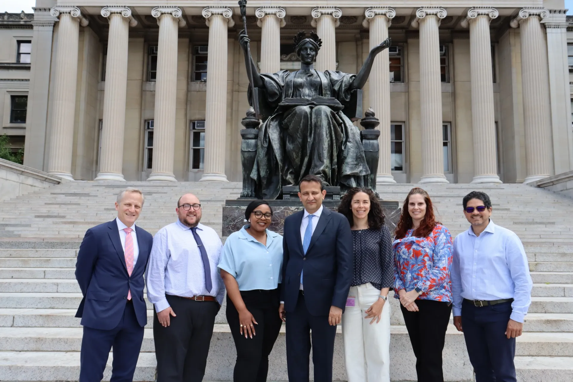 CUFO 2024 grads pose with David Greenberg