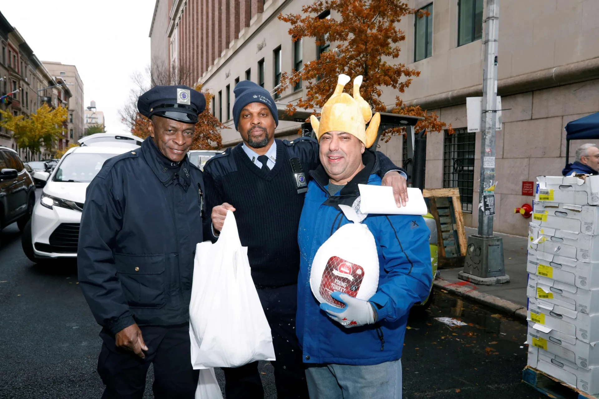 Chef Mike and Public Safety staff