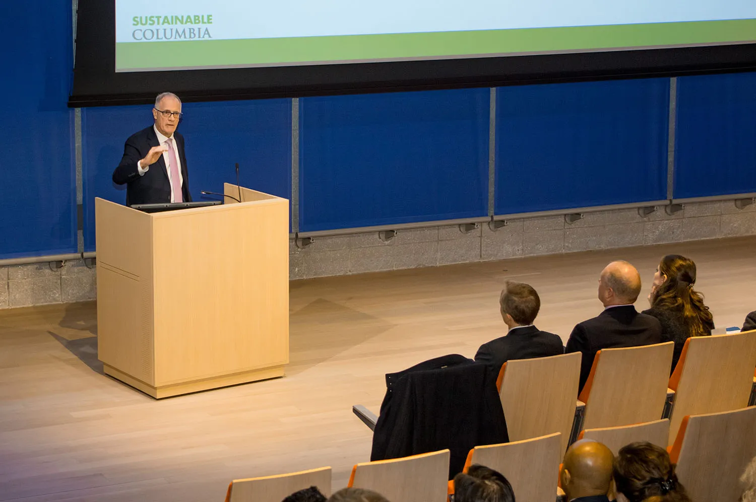Keynote speech by Earth Institute Director Alex Halliday