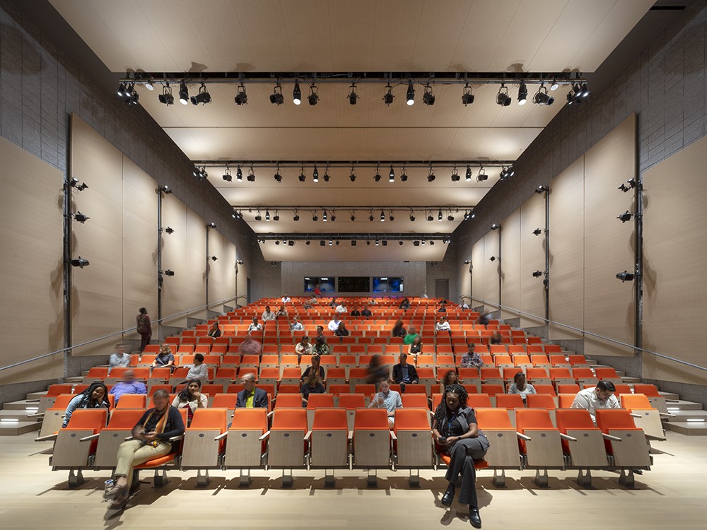 The Forum features a state-of-the-art 437 seat auditorium. (Photo: ©Nic Lehoux)