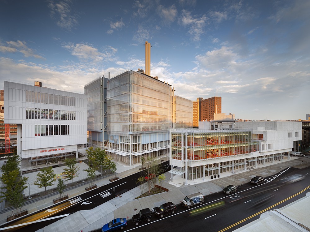 The Forum is a three-story, 56,000 square foot multipurpose venue for academic conferences and public forums.  (Photo: ©Nic Lehoux)