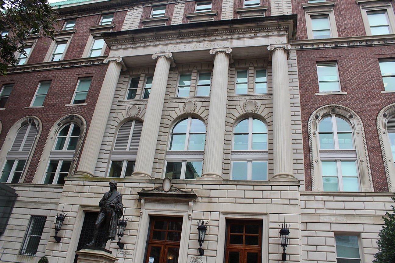 Deteriorated windows on the third through fifth floors of Pulitzer Hall were replaced with mahogany wood windows matching the building’s historical intent.