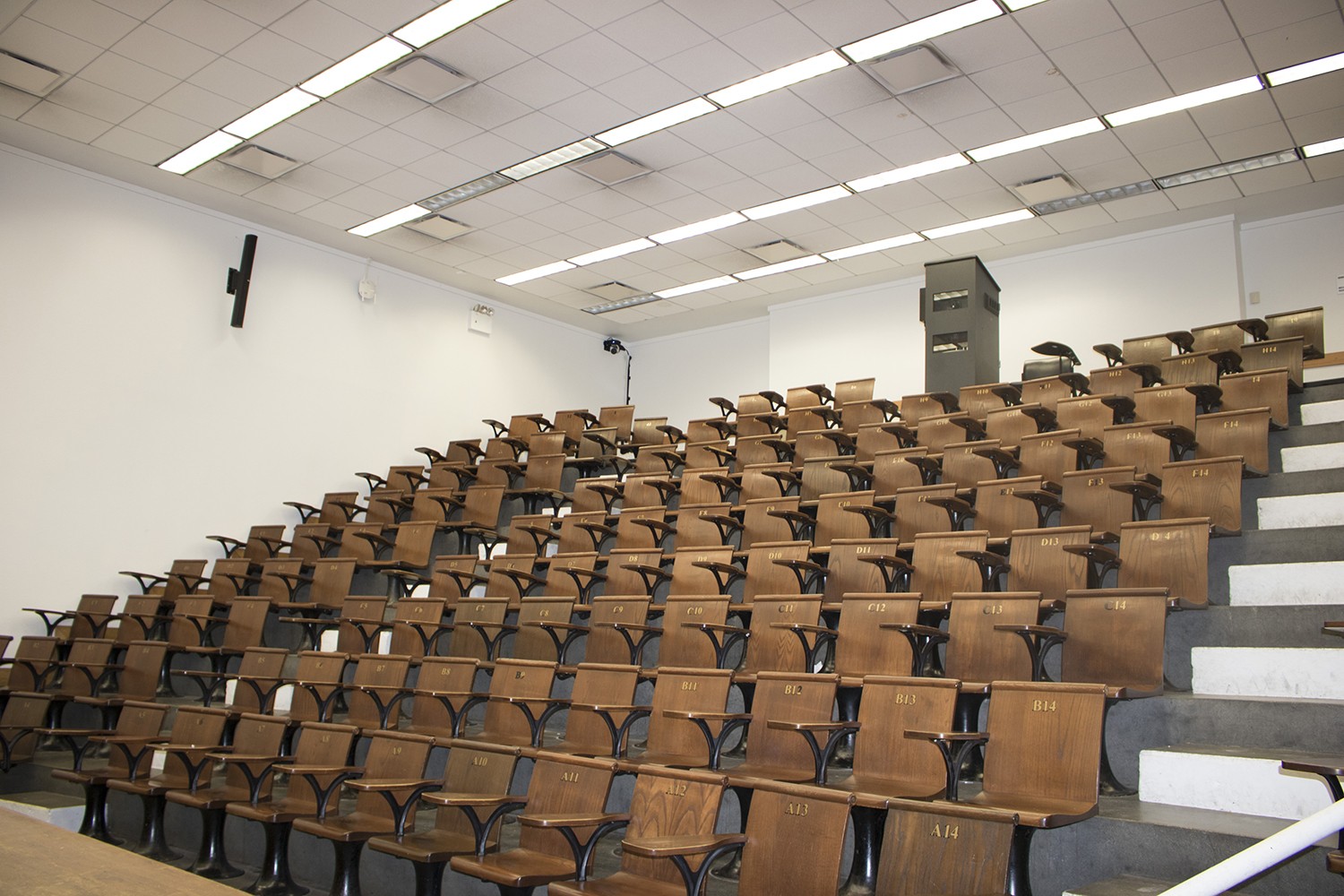 Several improvements will be taking place at Pupin Hall during winter break, including LED light conversion and podium restoration in the lecture hall 428. Several improvements will be taking place at Pupin Hall during winter break, including LED light conversion and podium restoration in the lecture hall 428.
