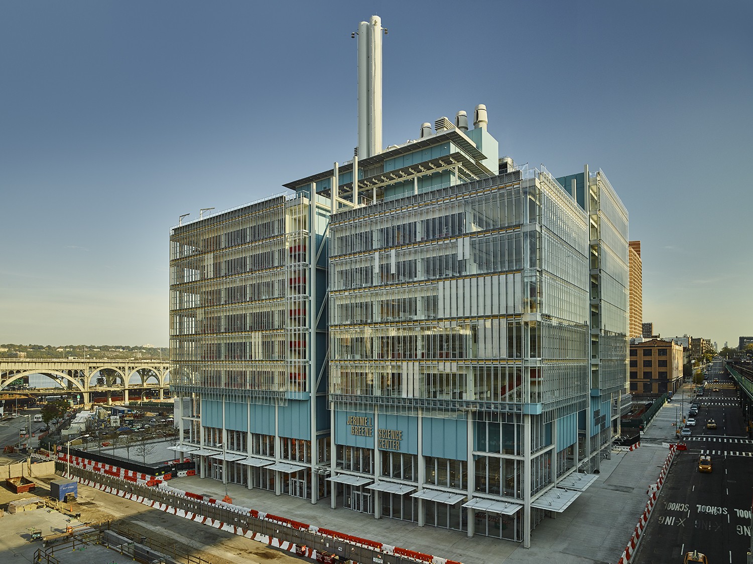 The Jerome L. Greene Science Center (photo: Columbia University/Frank Oudeman)