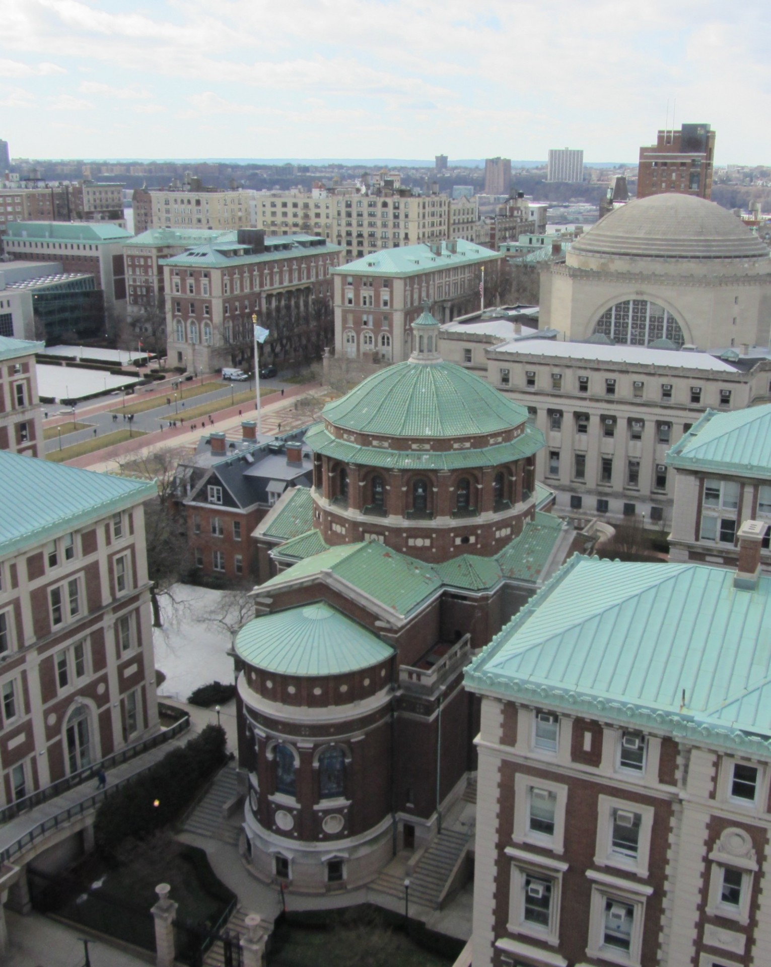 Facilities and Operations will replace the roof, including the damaged and crumbling terra cotta tiles